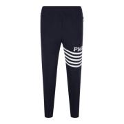 Pmds Mörkblå Ull Sweatpants med Fickor Blue, Herr