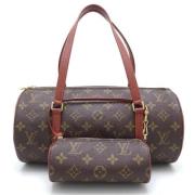 Louis Vuitton Vintage Pre-owned Canvas handvskor Brown, Dam