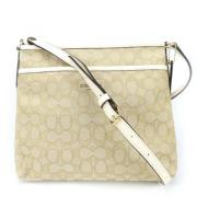 Coach Pre-owned Pre-owned Canvas axelremsvskor Beige, Dam