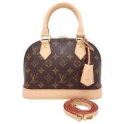 Louis Vuitton Vintage Pre-owned Canvas handvskor Brown, Dam