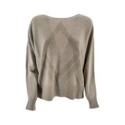 D.Exterior Lurex Sand Sweater Brown, Dam