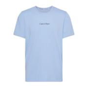 Calvin Klein Stretch Basic Logo T-shirt - Blå Blue, Herr