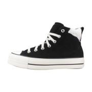 Converse Puff Lift Hi Sneakers Black, Dam