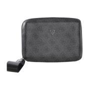 Guess Kubisk Modena Monogram Clutch Gray, Herr