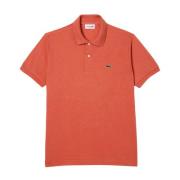 Lacoste Klassisk Bomullspolo - Lacoste Orange, Herr