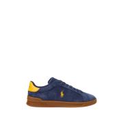 Polo Ralph Lauren Suede Heritage Court 2 Sneakers Blue, Herr