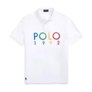 Ralph Lauren Bomullspolotröja med logotyp Regular Fit White, Herr