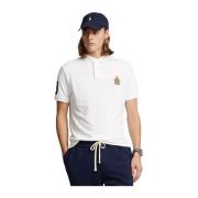 Ralph Lauren Vit Polo Custom Slim Fit T-shirt White, Herr