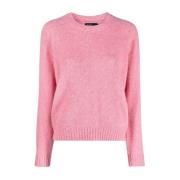 Ralph Lauren Bomull Slim Fit Tröja Pink, Dam