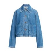 Ralph Lauren Denimjacka Blue, Dam