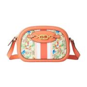 Ralph Lauren Orange Bag with Monogram Jordynn Multicolor, Dam