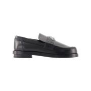 Alexander McQueen Laeder lgskor Black, Dam