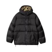 Carhartt Wip Vattenavvisande Toronto Jacka med Camo Foder Black, Herr