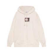 Obey Mysig Fleece TV Tröja Beige, Herr