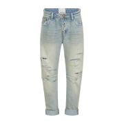 One Teaspoon Distressed Skinny Jeans Blue, Dam