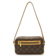 Louis Vuitton Vintage Pre-owned Canvas handvskor Brown, Dam