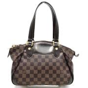 Louis Vuitton Vintage Pre-owned Canvas handvskor Brown, Dam