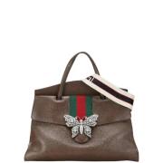 Gucci Vintage Pre-owned Laeder handvskor Brown, Dam