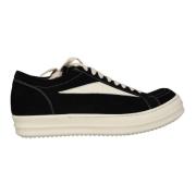 Rick Owens Vintage Low 'Black Suede' Sneakers Blue, Herr