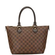 Louis Vuitton Vintage Pre-owned Canvas handvskor Brown, Dam