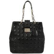 Dior Vintage Pre-owned Tyg dior-vskor Black, Dam