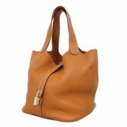 Hermès Vintage Pre-owned Laeder handvskor Brown, Dam