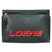 Loewe Pre-owned Pre-owned Laeder handvskor Black, Unisex