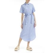 Emma&Gaia Shirt Dresses Blue, Dam