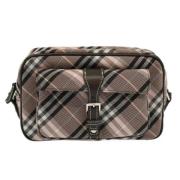 Burberry Vintage Pre-owned Tyg axelremsvskor Pink, Dam