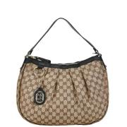 Gucci Vintage Pre-owned Canvas gucci-vskor Beige, Dam