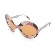 Marni CJ0 Land OF Revelations Shell Sunglasses Pink, Dam