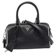 Prada Vintage Pre-owned Laeder prada-vskor Black, Dam