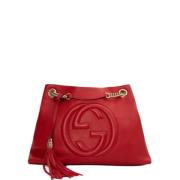 Gucci Vintage Pre-owned Laeder gucci-vskor Red, Dam