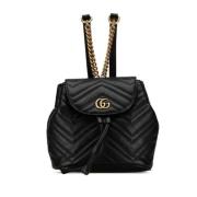 Gucci Vintage Pre-owned Laeder ryggsckar Black, Dam