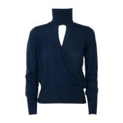 Emma&Gaia Turtlenecks Blue, Dam