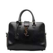 Yves Saint Laurent Vintage Pre-owned Laeder handvskor Black, Dam