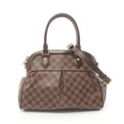 Louis Vuitton Vintage Pre-owned Canvas louis-vuitton-vskor Brown, Dam