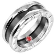 Bvlgari Vintage Pre-owned Silver ringar Gray, Dam