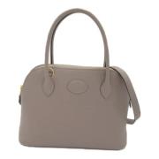 Hermès Vintage Pre-owned Laeder handvskor Gray, Dam