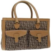 Dior Vintage Pre-owned Canvas dior-vskor Beige, Dam