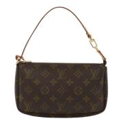 Louis Vuitton Vintage Pre-owned Canvas louis-vuitton-vskor Brown, Dam