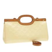 Louis Vuitton Vintage Pre-owned Laeder handvskor Beige, Dam