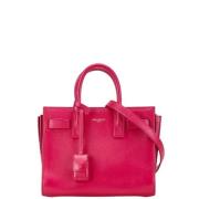 Yves Saint Laurent Vintage Pre-owned Laeder handvskor Pink, Dam