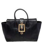 Gucci Vintage Pre-owned Laeder gucci-vskor Black, Dam