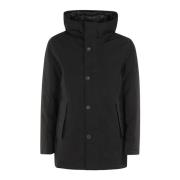 Woolrich Varm Vinter Parkasjacka Black, Herr