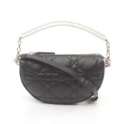 Dior Vintage Pre-owned Laeder handvskor Black, Dam