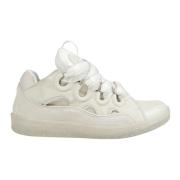 Lanvin Sneakers med fläckig sula White, Herr