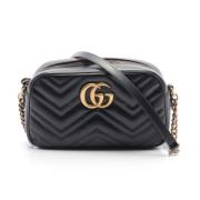 Gucci Vintage Pre-owned Laeder gucci-vskor Black, Dam