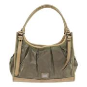 Burberry Vintage Pre-owned Tyg handvskor Green, Dam