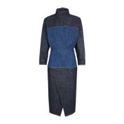 Fendi Denim Kombinerad Klänning Blue, Dam